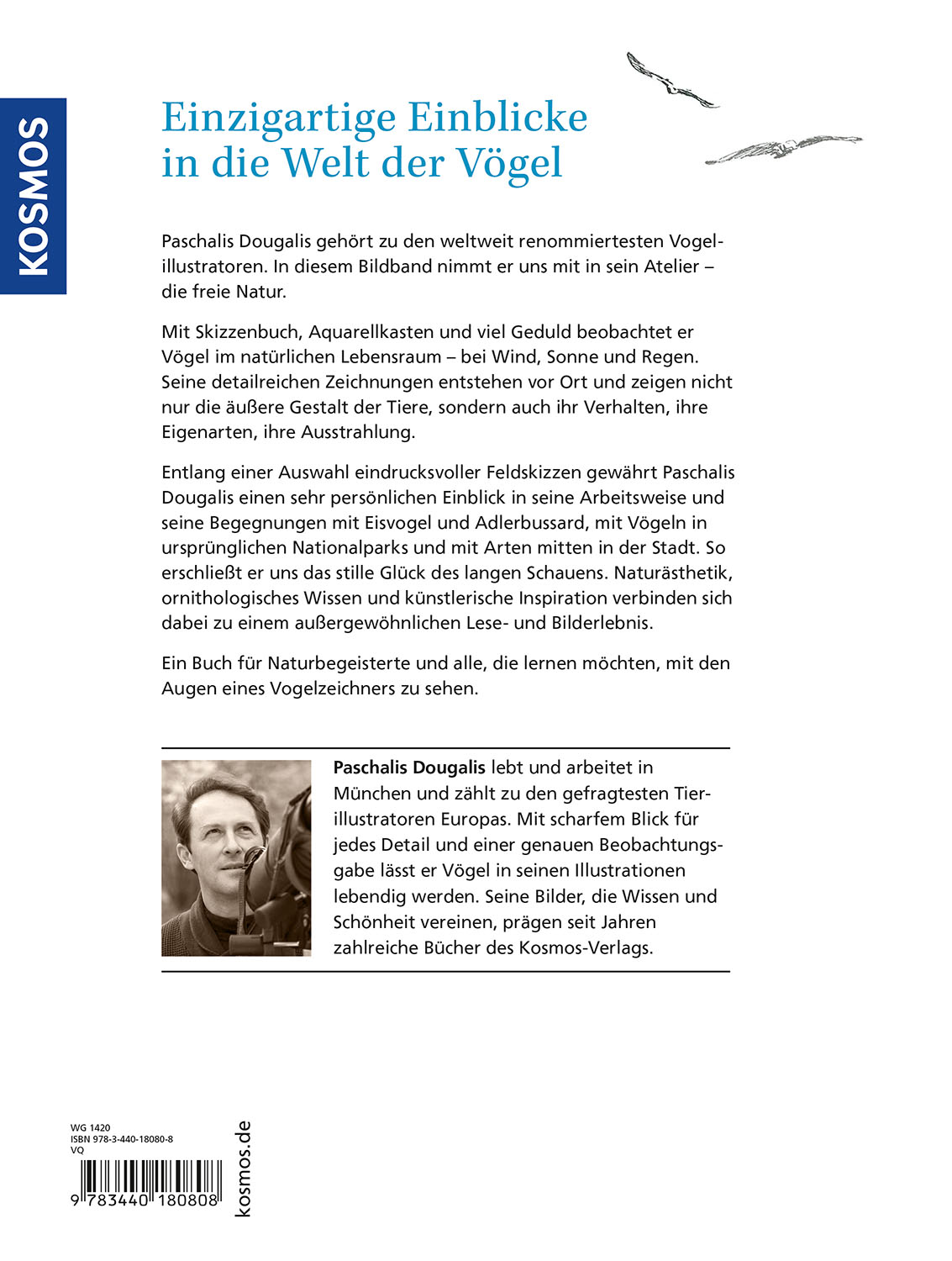 Rückseitencover Mit den Augen eines Vogelzeichners