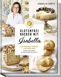 Vorderes Coverbild Glutenfrei backen mit Isabella
