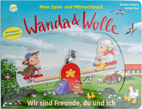 Vorderes Coverbild Mein Spiel- und Mitmachbuch – Wanda und Wolle. Wir sind Freunde, du und ich