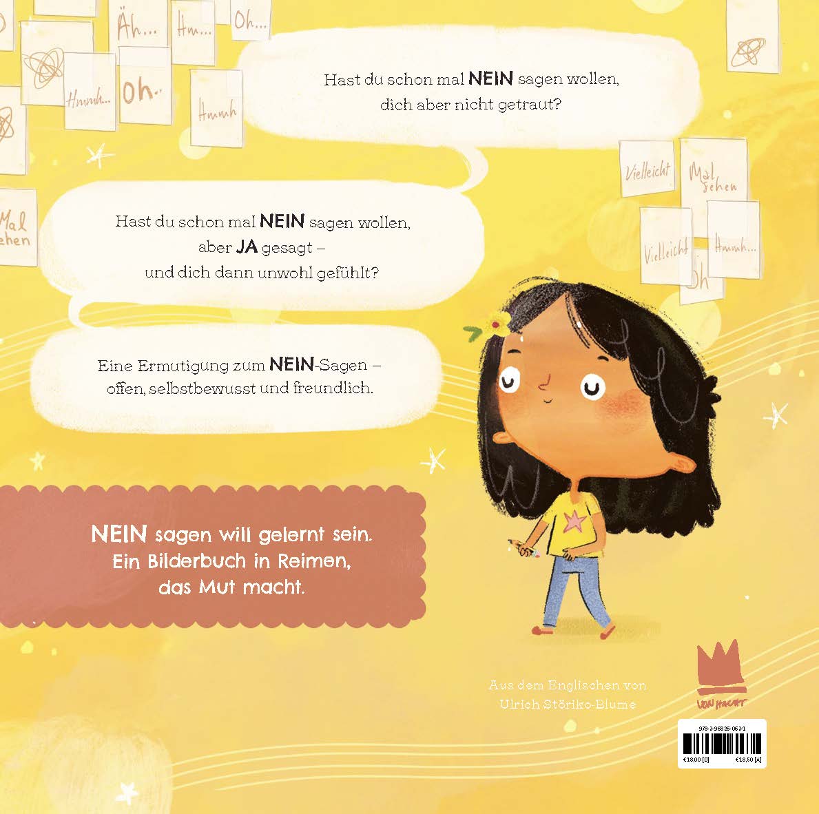 Rückseitencover Nein ist ein wichtiges Wort