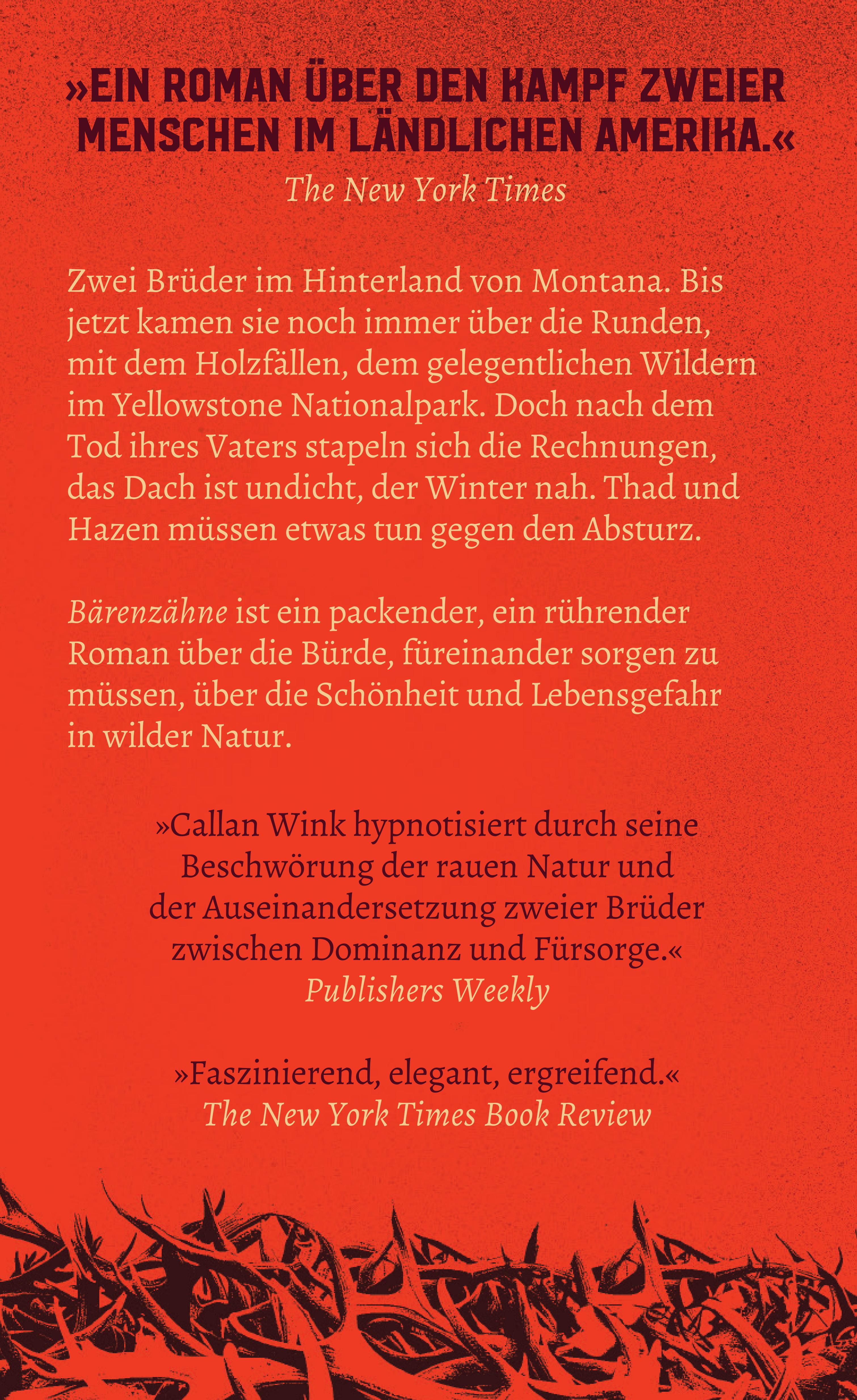 Rückseitencover Bärenzähne