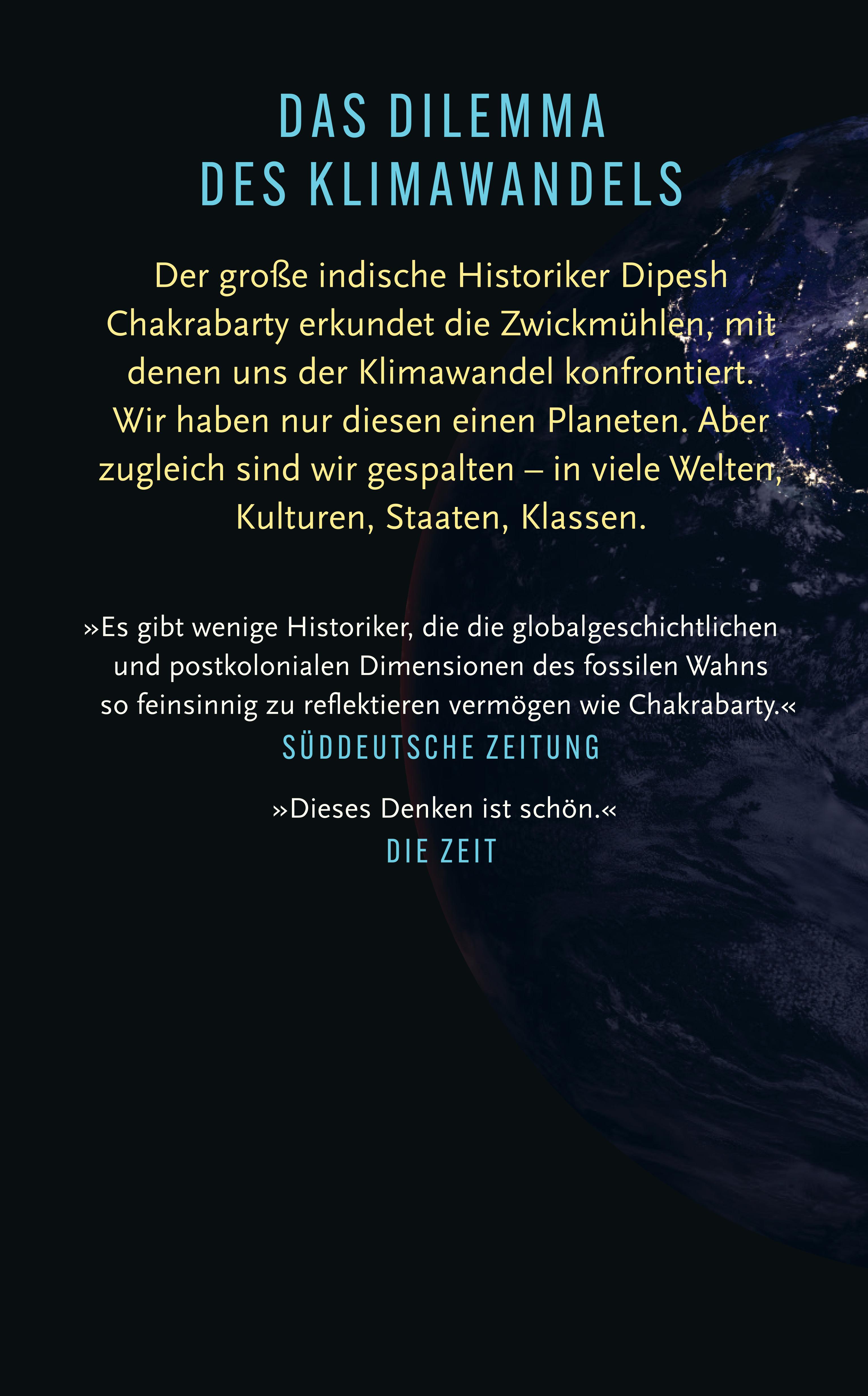 Rückseitencover Ein Planet, viele Welten