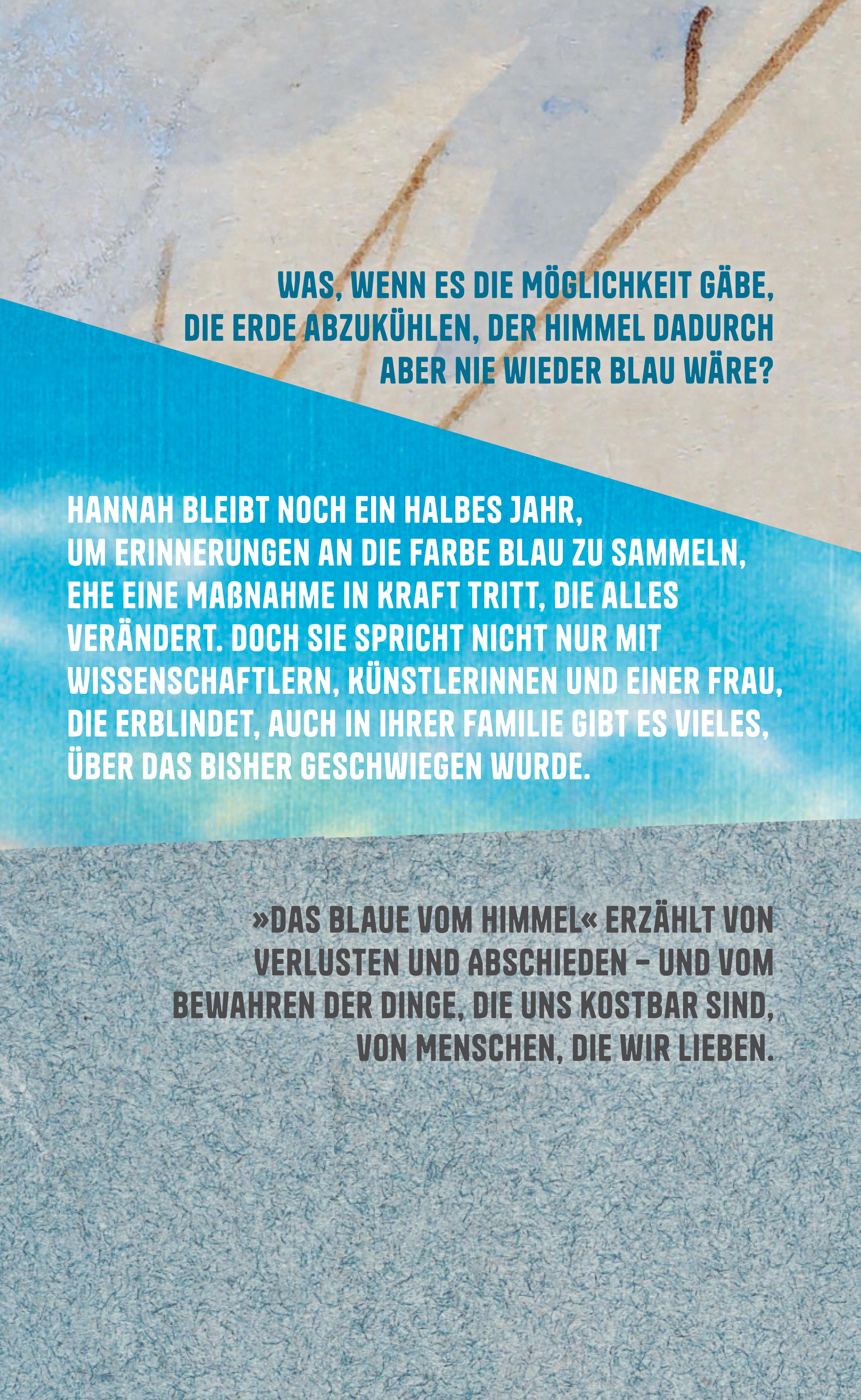 Rückseitencover Das Blaue vom Himmel