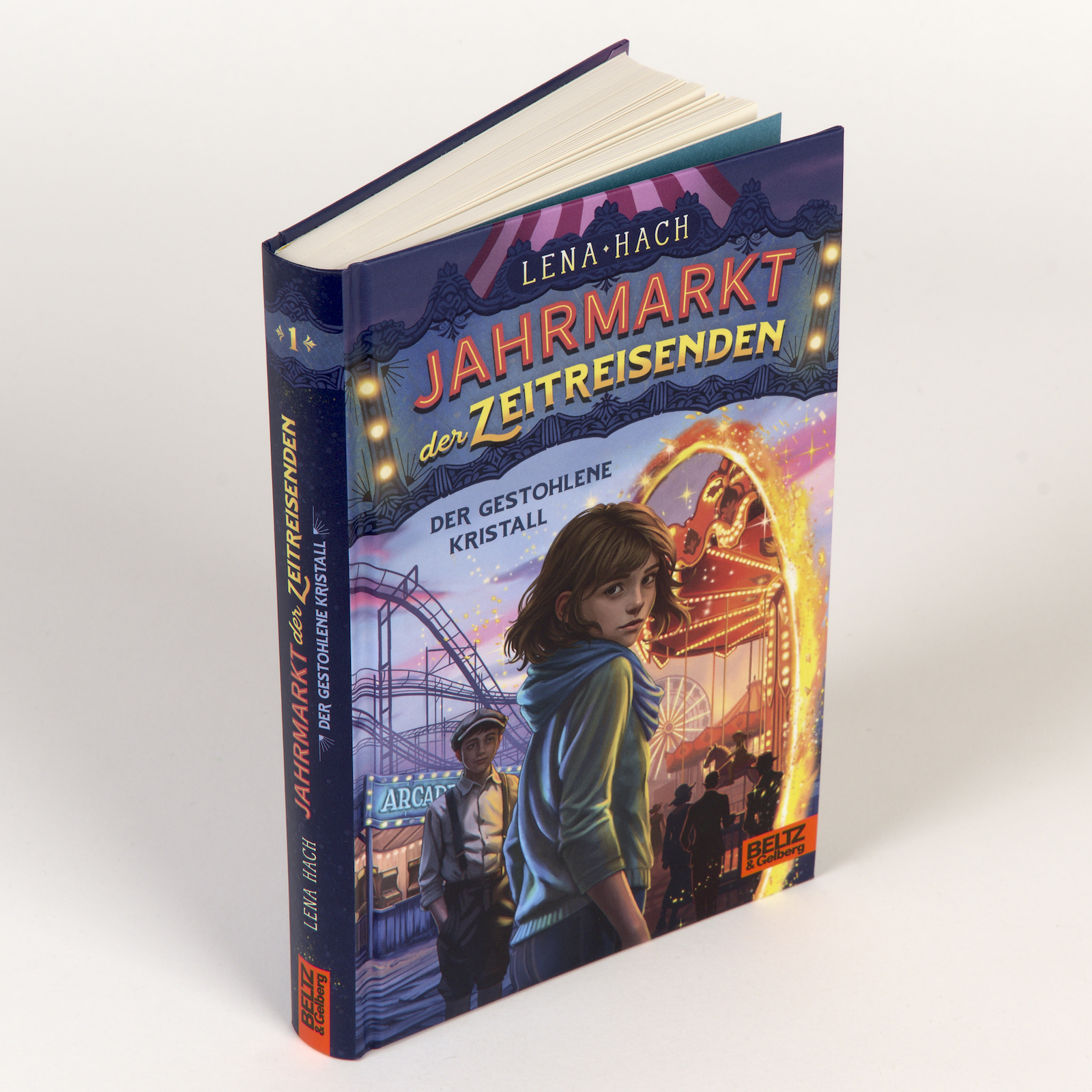 Gesamtes Coverbild Jahrmarkt der Zeitreisenden - Der gestohlene Kristall