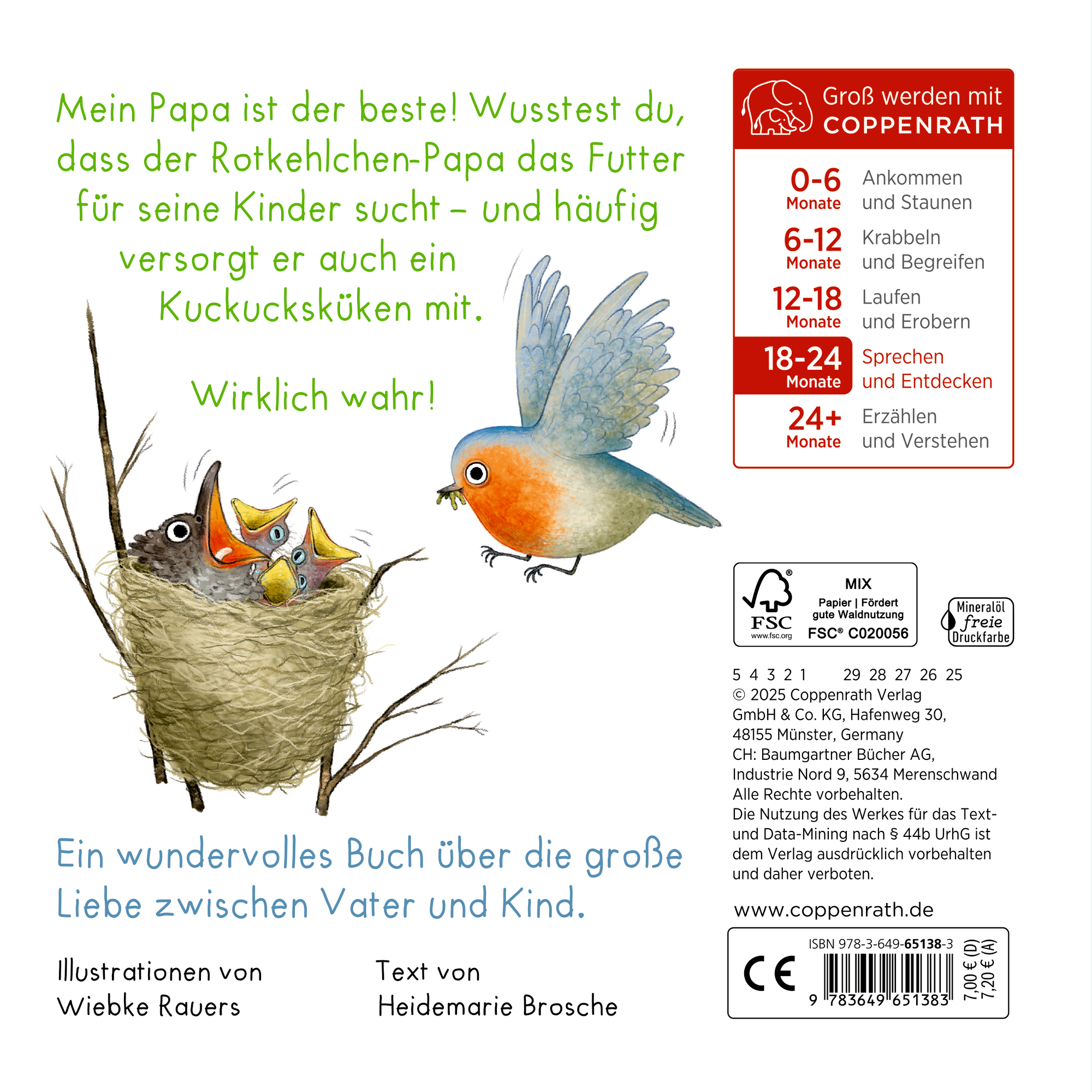 Rückseitencover Dein Papa, mein Papa