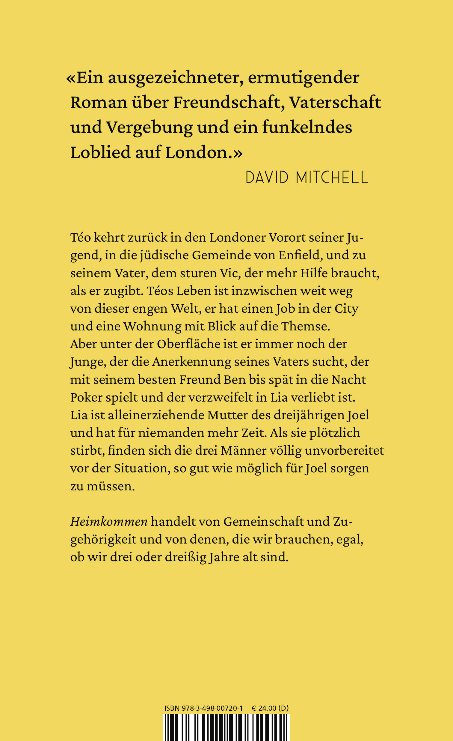 Rückseitencover Heimkommen