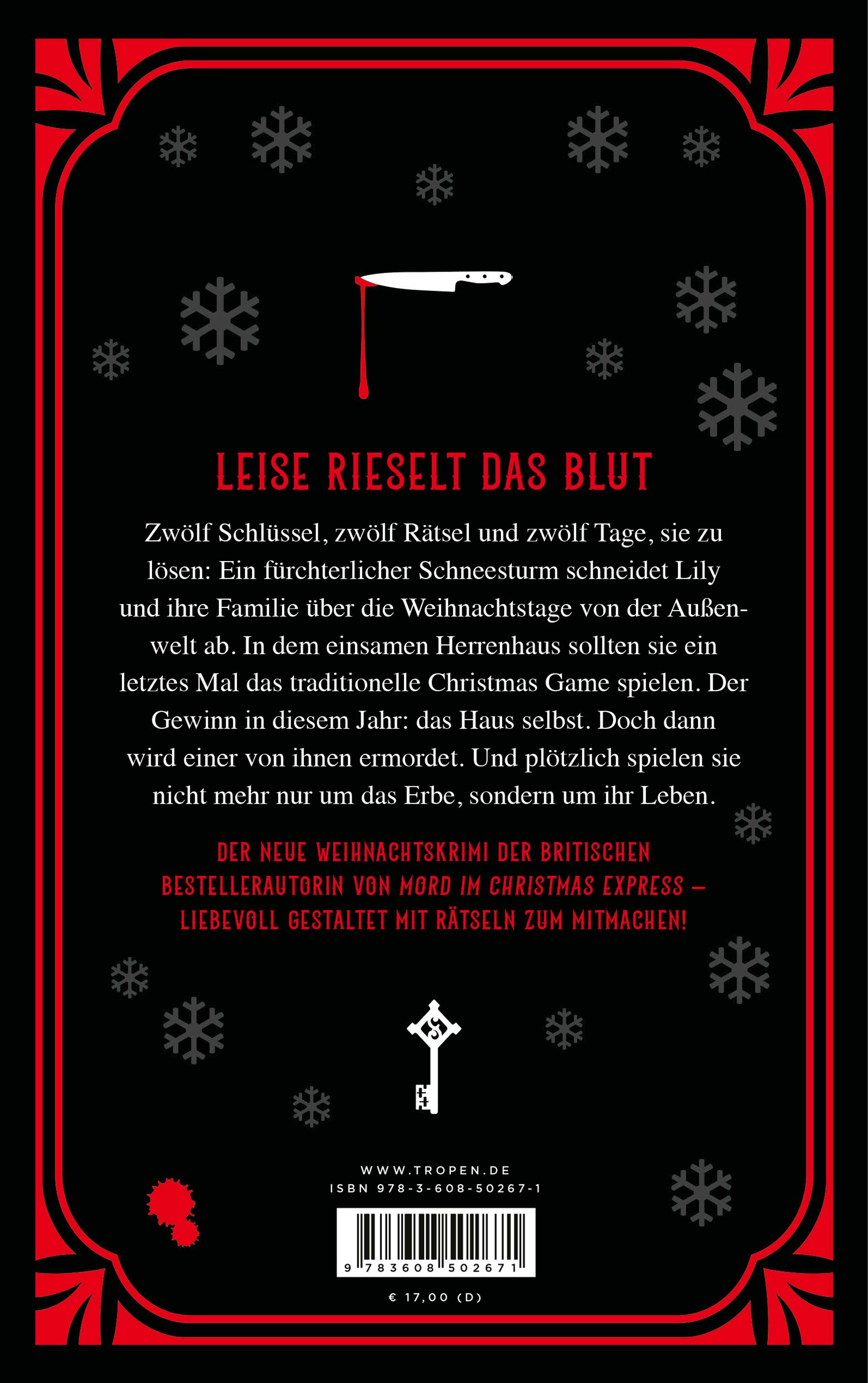 Rückseitencover Das tödliche Christmas Game