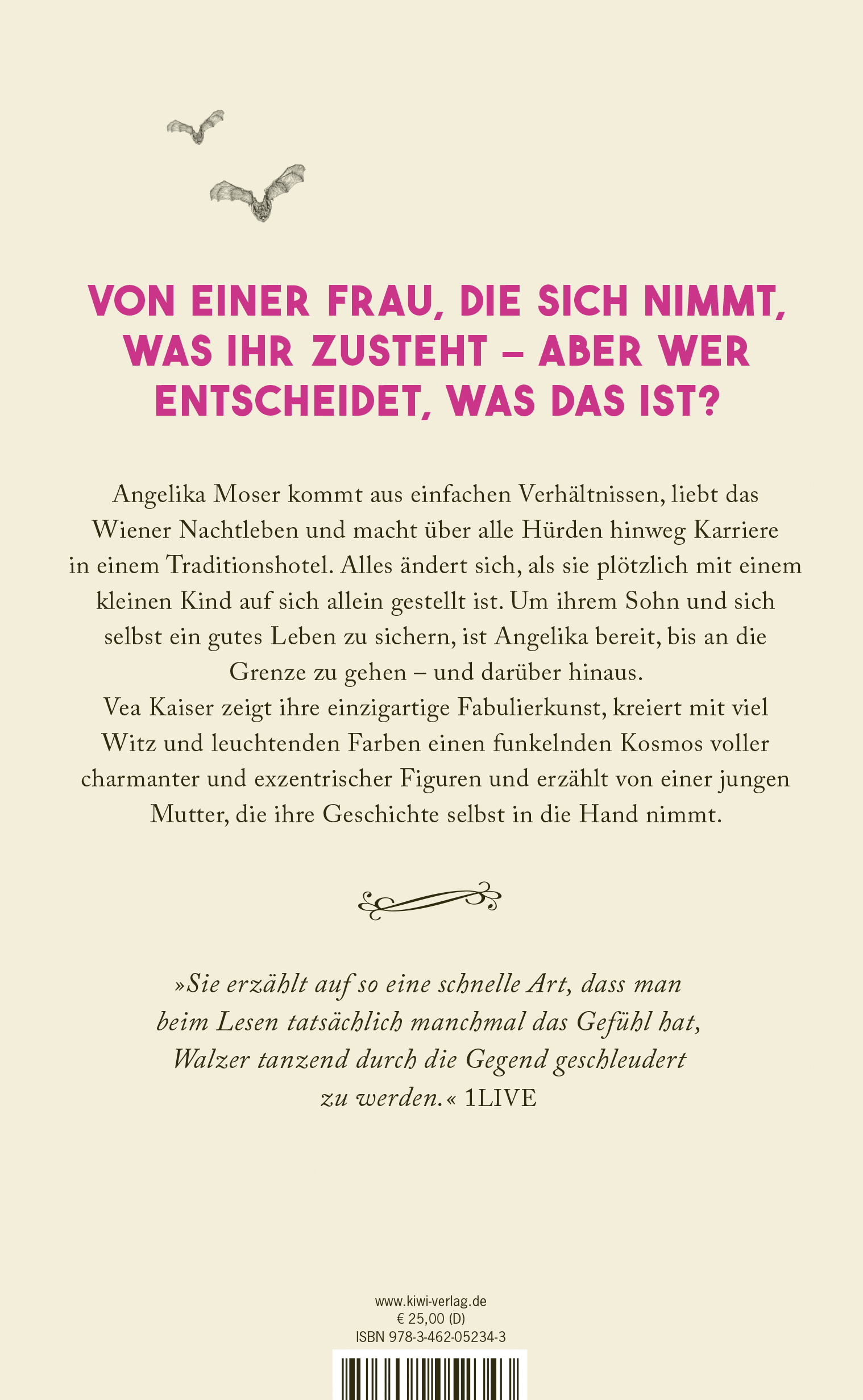 Rückseitencover Fabula Rasa oder Die Königin des Grand Hotels