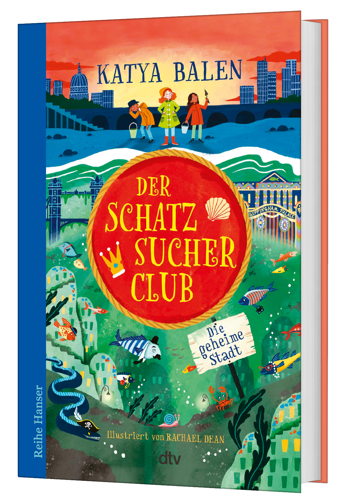 Gesamtes Coverbild Der Schatzsucher-Club von der Themse