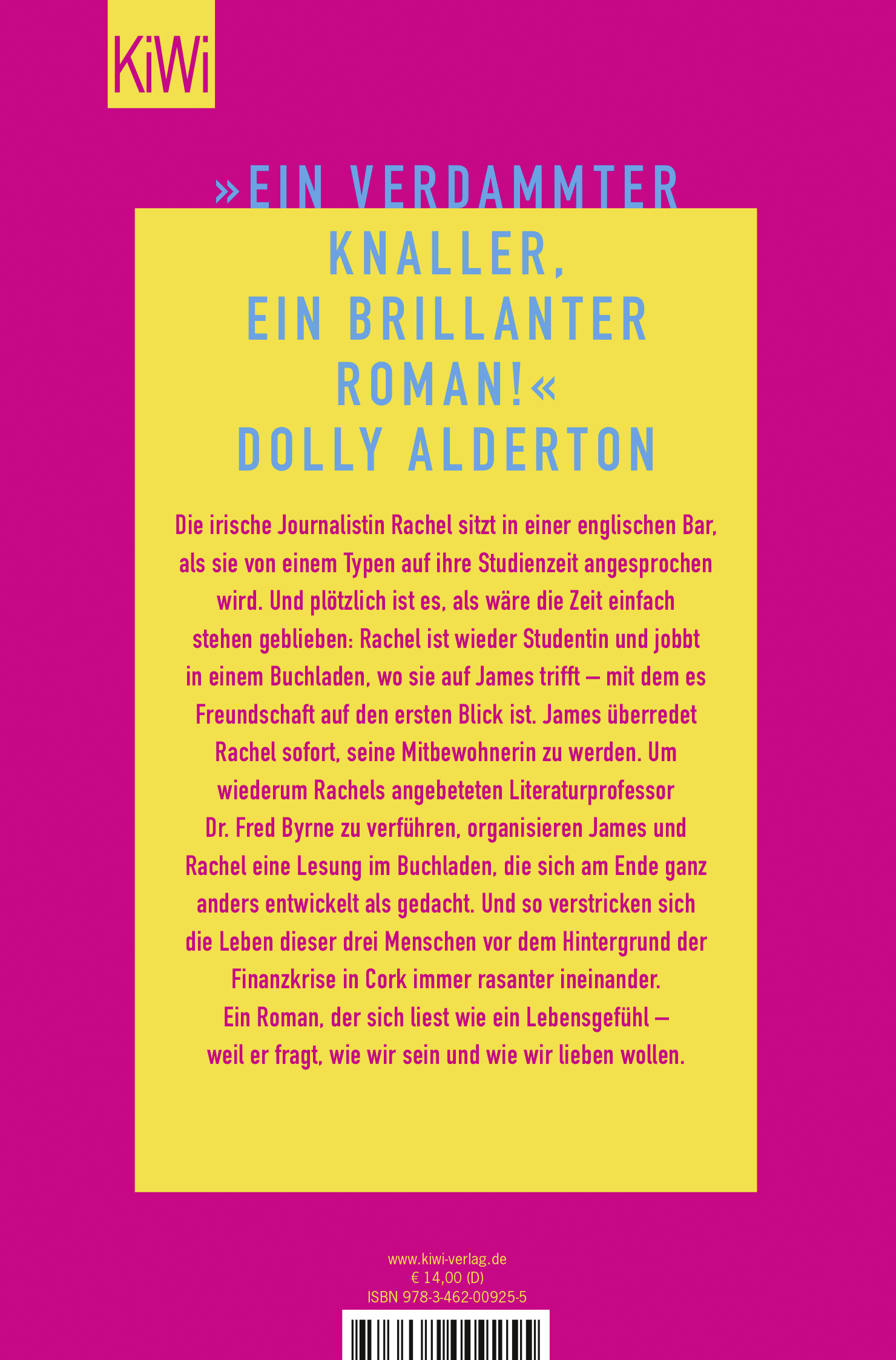 Rückseitencover Die Sache mit Rachel