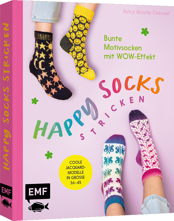 Gesamtes Coverbild Happy Socks stricken
