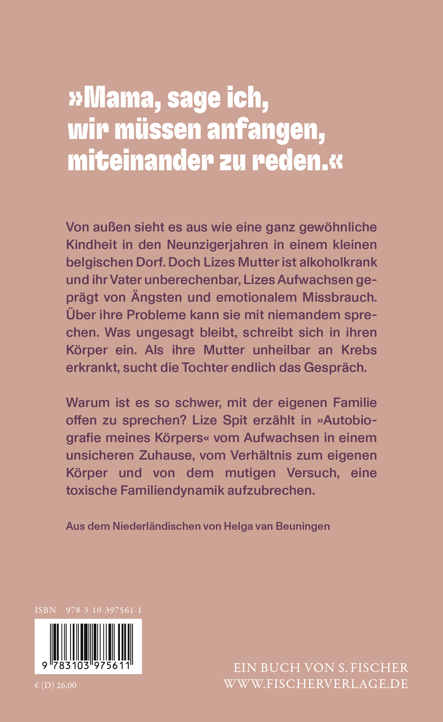 Rückseitencover Autobiografie meines Körpers