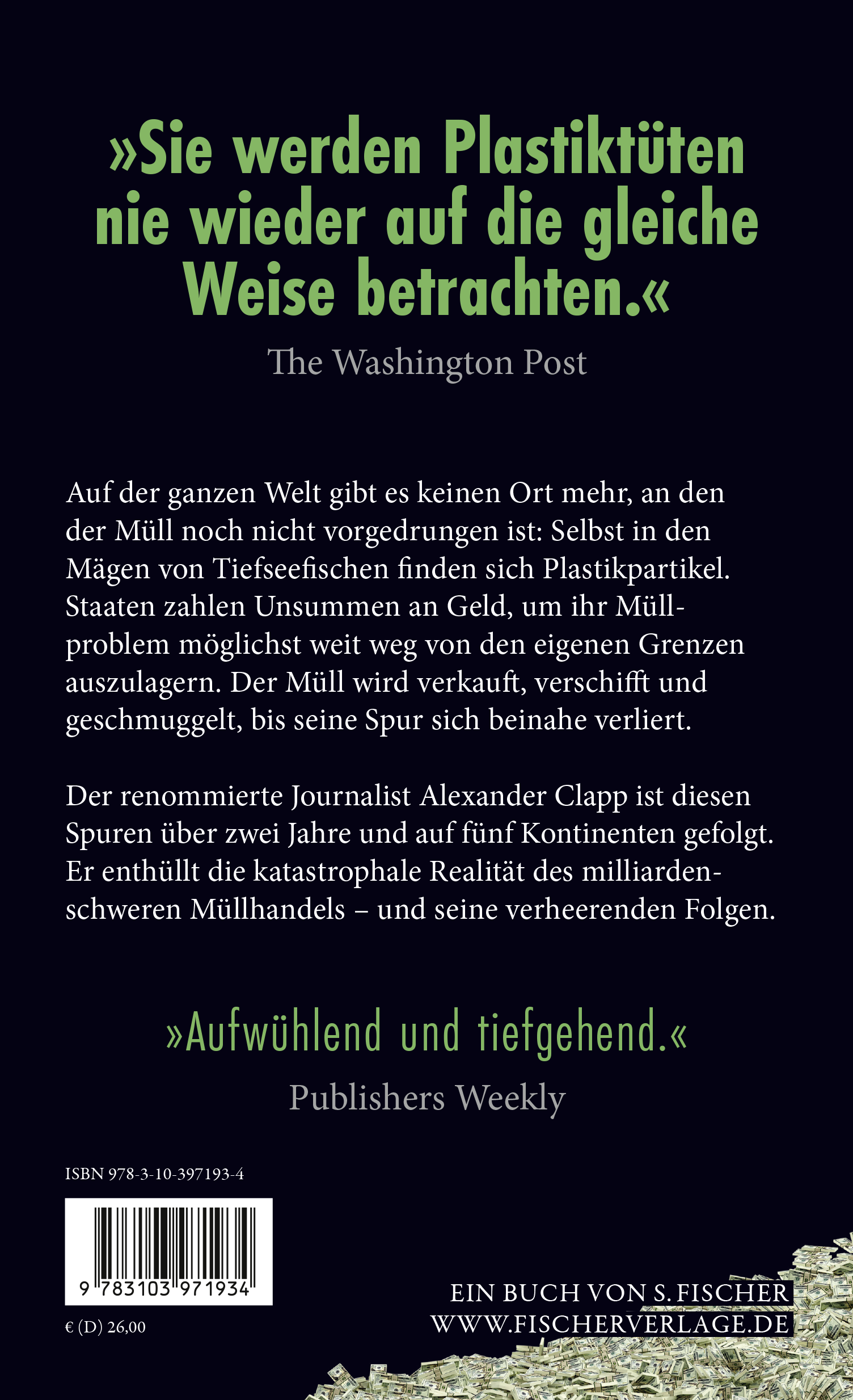 Rückseitencover Der Krieg um unseren Müll