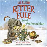 Vorderes Coverbild Die kleine Rittereule feiert Weihnachten