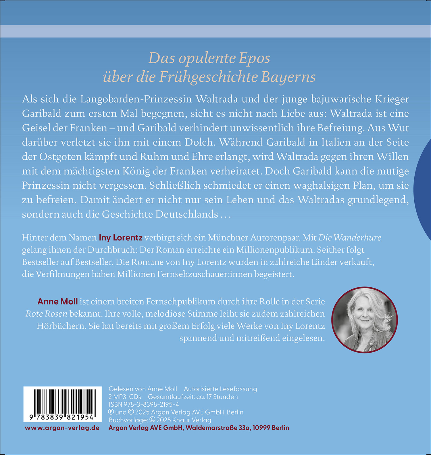 Rückseitencover Der Krieger und die Königin