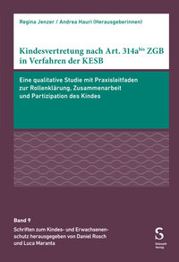Vorderes Coverbild Kindesvertretung nach Art. 314abis ZGB in Verfahren der KESB