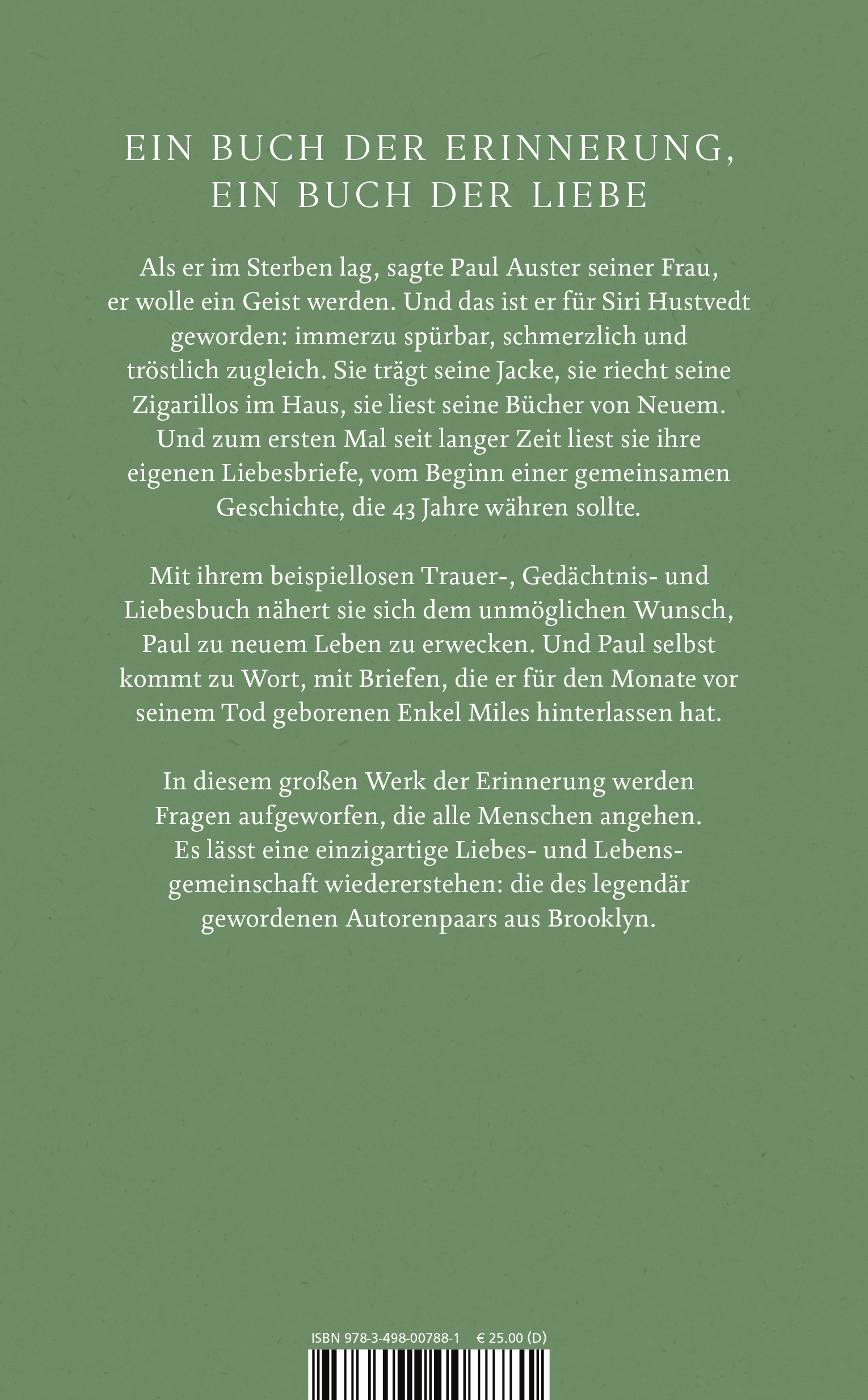 Rückseitencover Ghost Stories