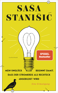 Vorderes Coverbild Mein Unglück beginnt damit, dass der Stromkreis als Rechteck abgebildet wird