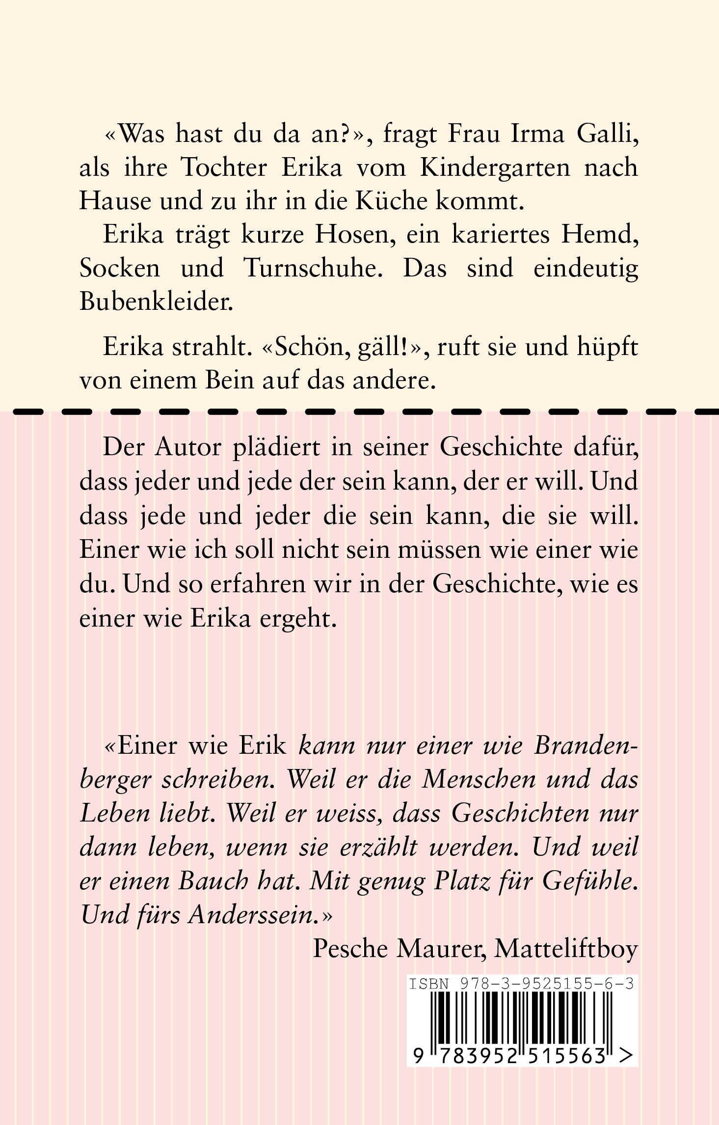 Rückseitencover Einer wie Erik