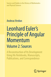 Vorderes Coverbild Leonhard Euler's Principle of Angular Momentum Volume 2: Sources