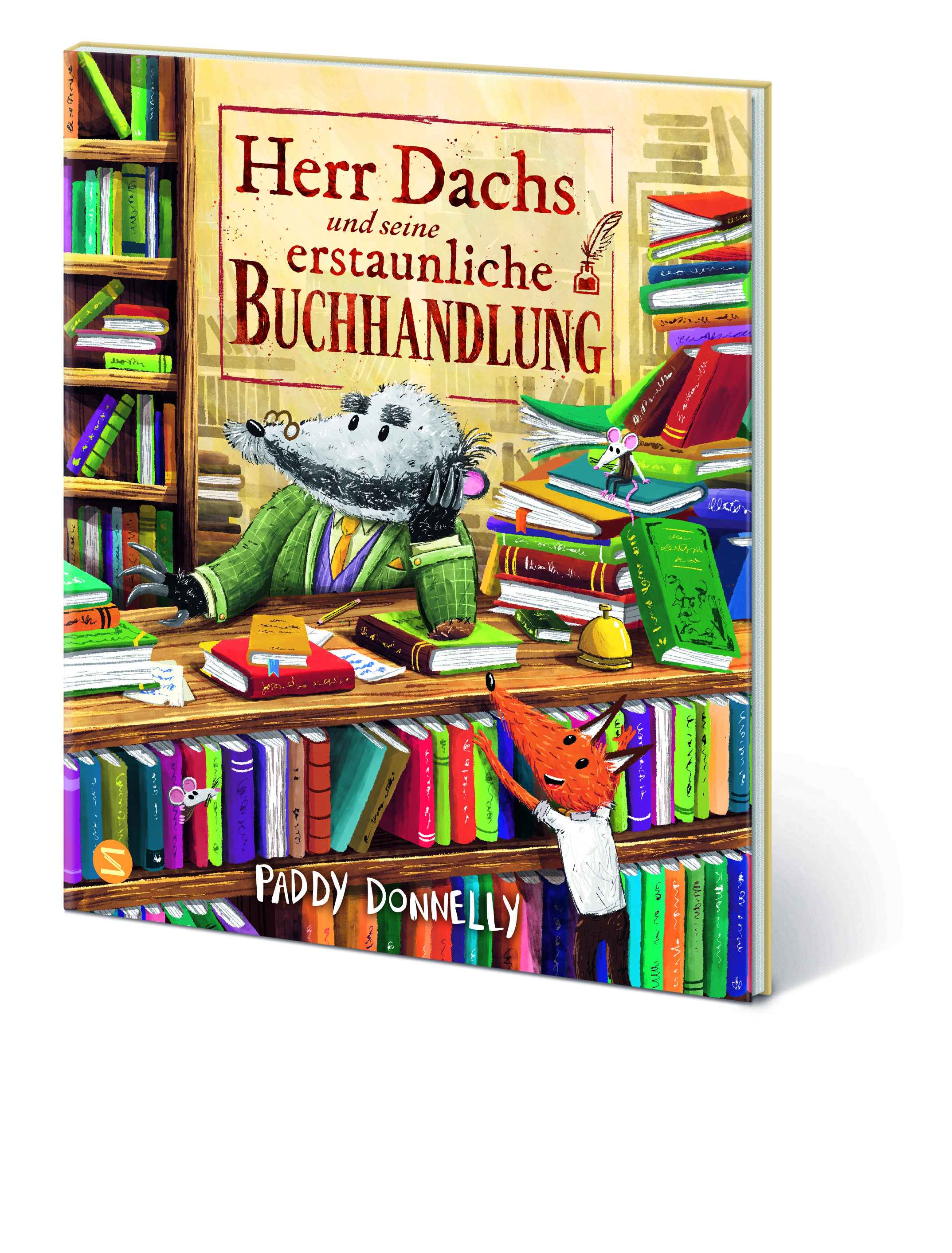 Gesamtes Coverbild Herr Dachs und seine erstaunliche Buchhandlung