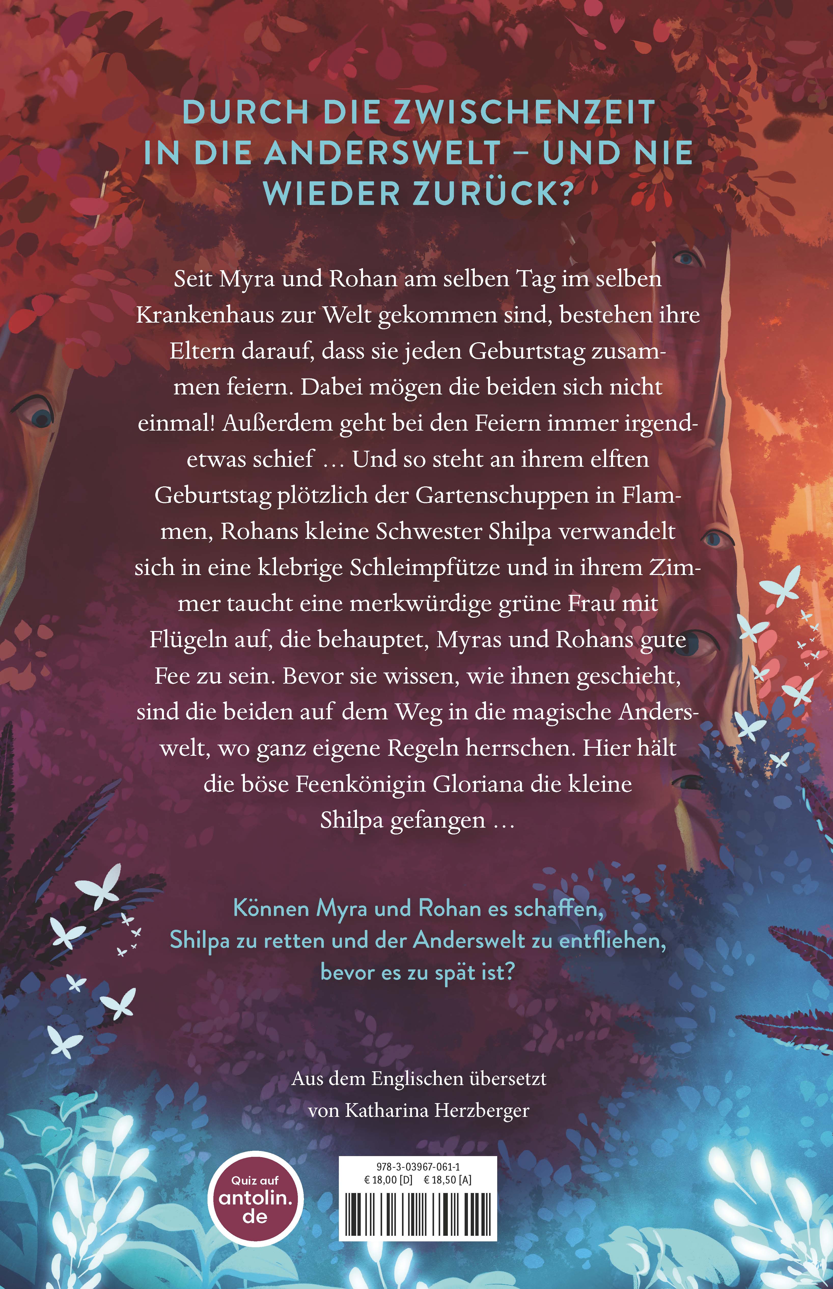 Rückseitencover Feen der Dämmerung