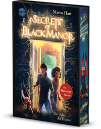 Vorderes Coverbild Secrets of Black Manor (1). Die Gabe der Träumer