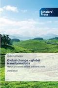 Vorderes Coverbild Global change - global transformations