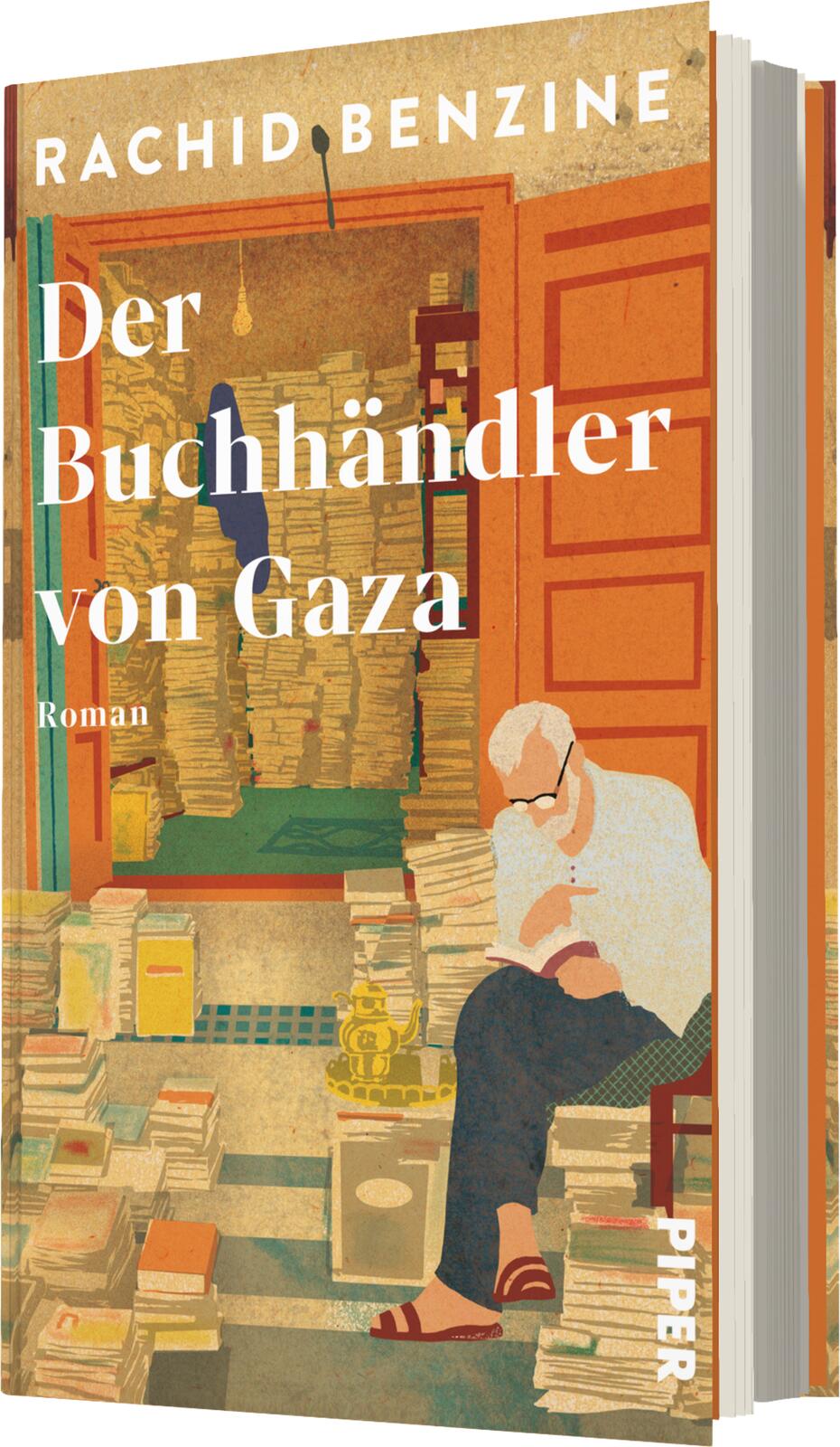 Gesamtes Coverbild Der Buchhändler von Gaza