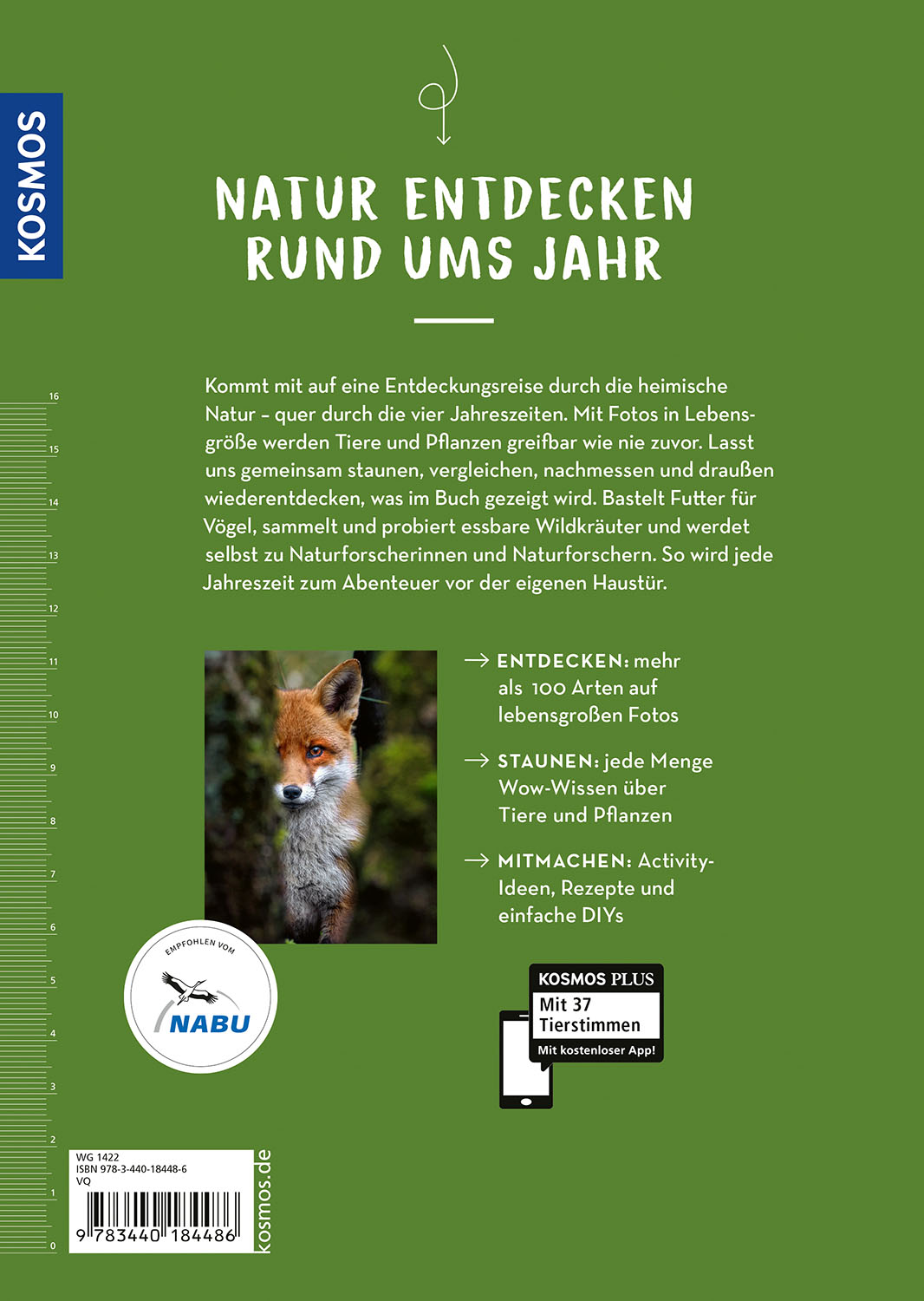 Rückseitencover Tiere und Pflanzen lebensgroß