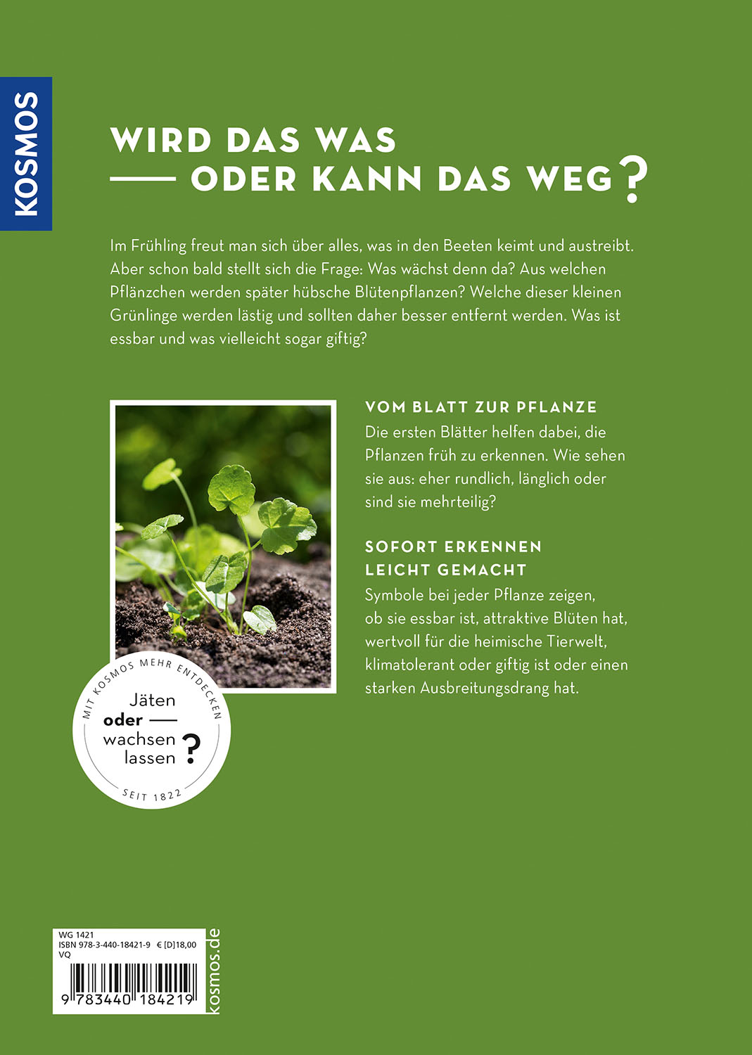 Rückseitencover Wird das was oder kann das weg?