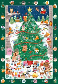 Vorderes Coverbild Mein Wimmel-Adventskalender: Kunterbunter Weihnachtsbaum