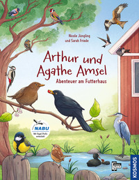 Vorderes Coverbild Arthur & Agathe Amsel - Abenteuer am Futterhaus