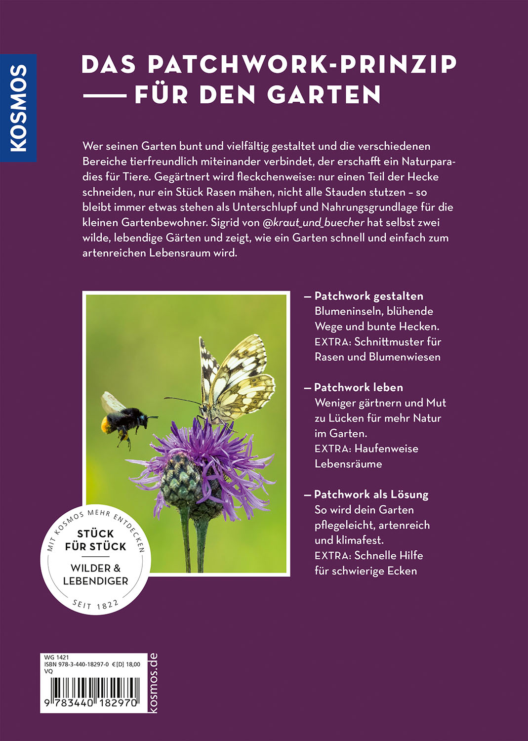 Rückseitencover Patchwork-Gärtnern