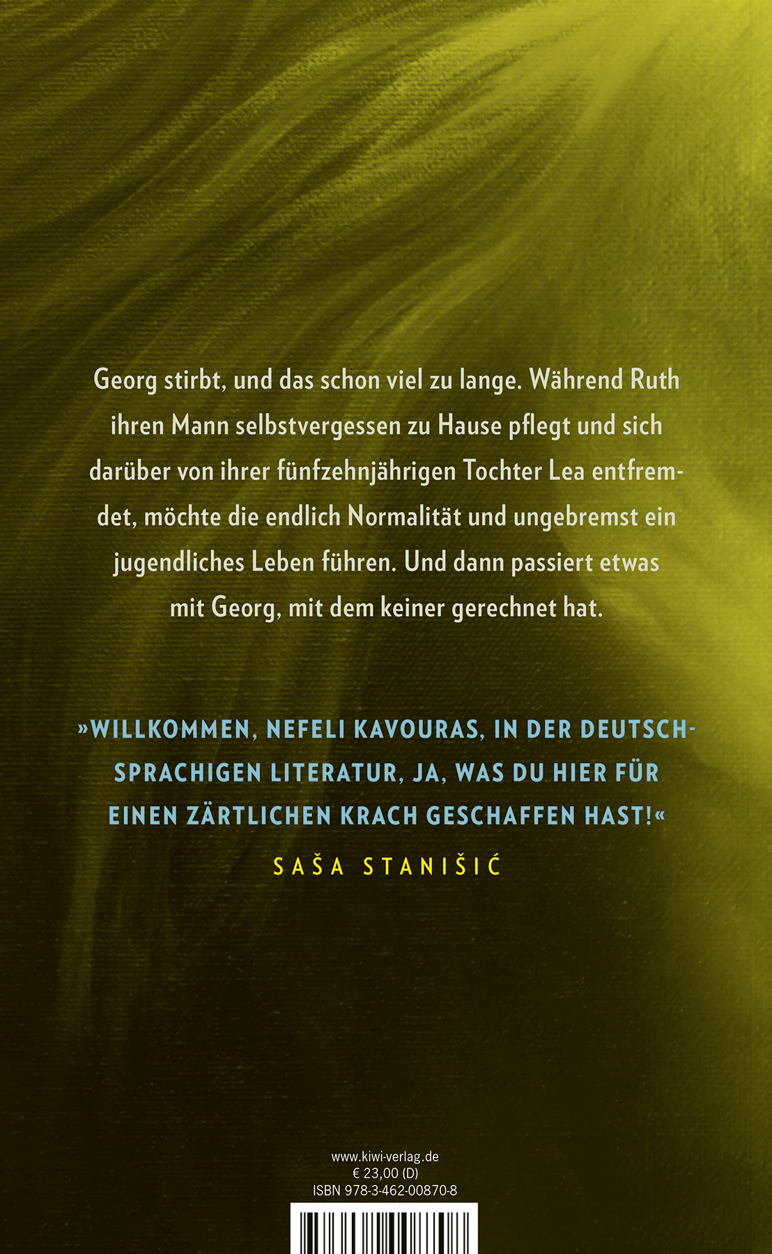 Rückseitencover Gelb, auch ein schöner Gedanke