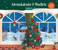 Vorderes Coverbild Windlicht-Adventskalender Lichterglanz