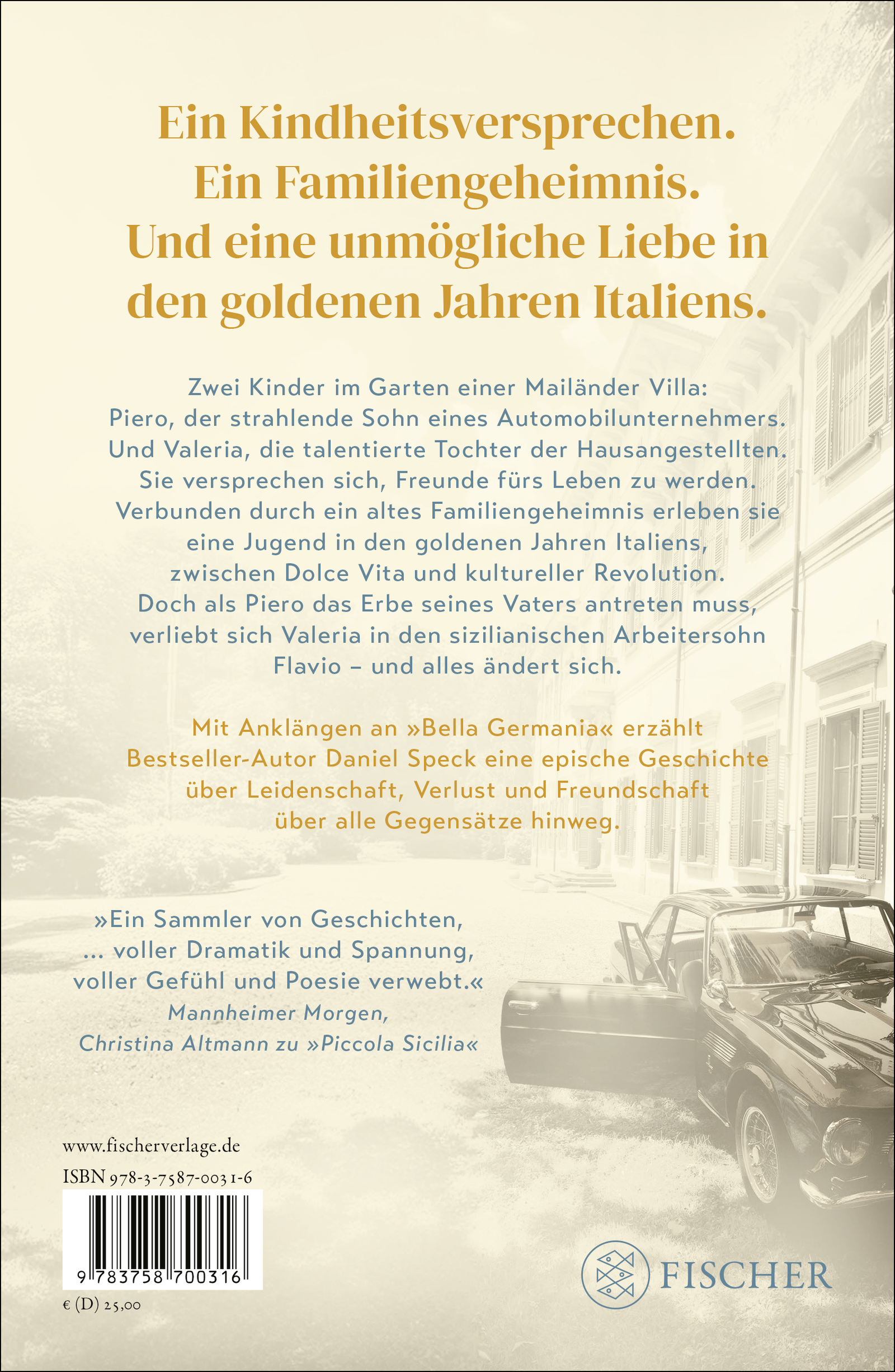 Rückseitencover Villa Rivolta