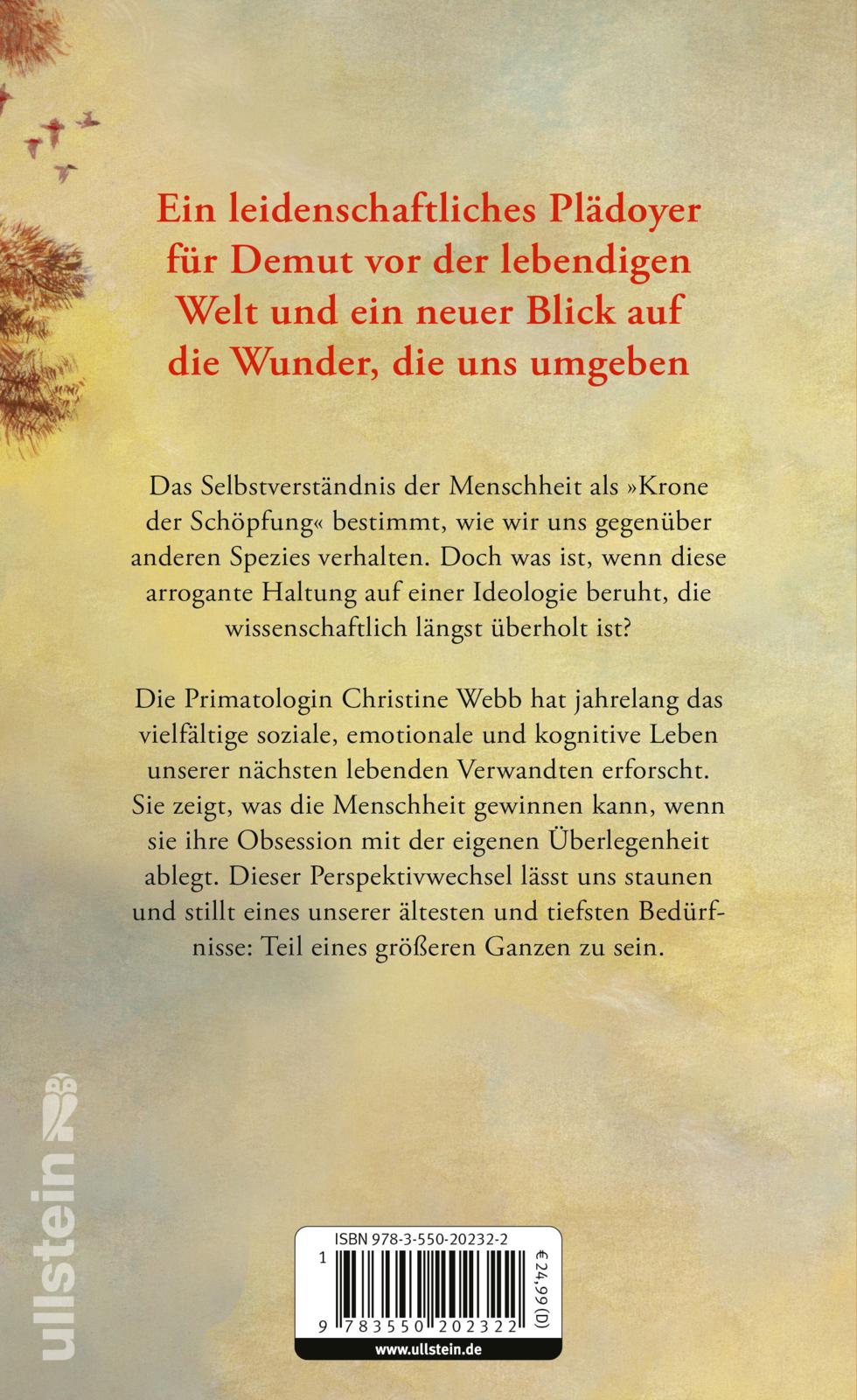 Rückseitencover Der arrogante Affe