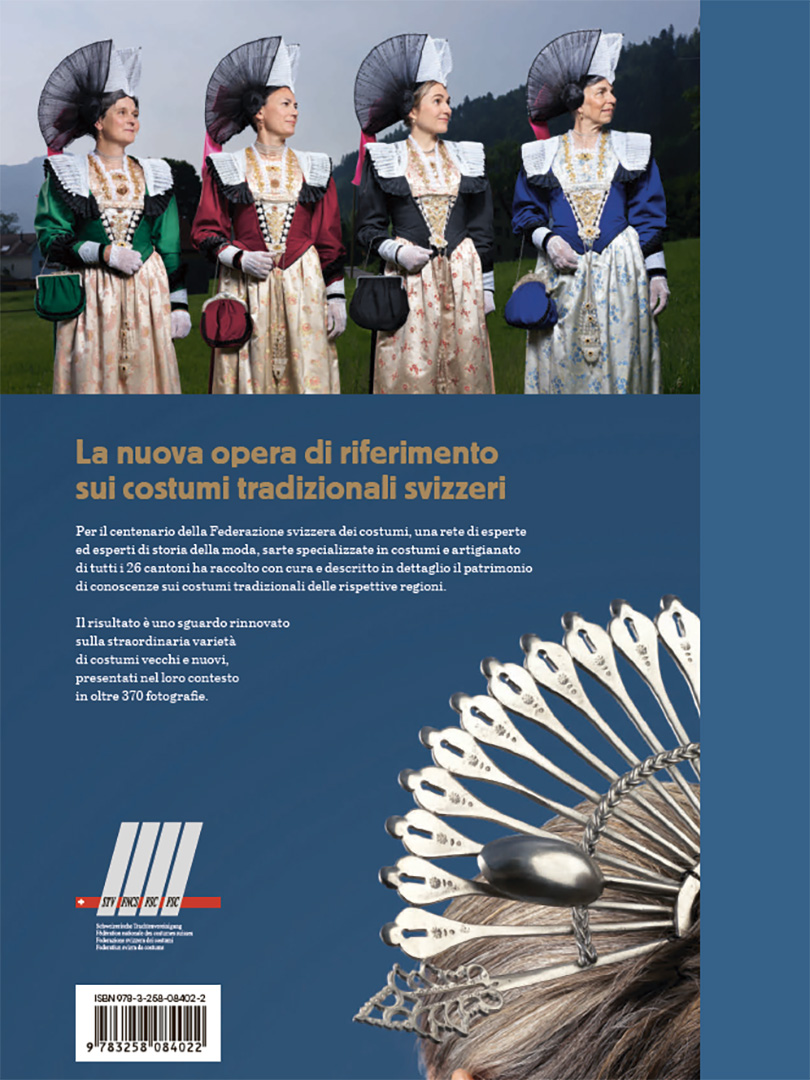 Rückseitencover I costumi tradizionali svizzeri
