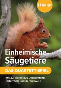 Vorderes Coverbild Einheimische Säugetiere – das Quartett-Spiel