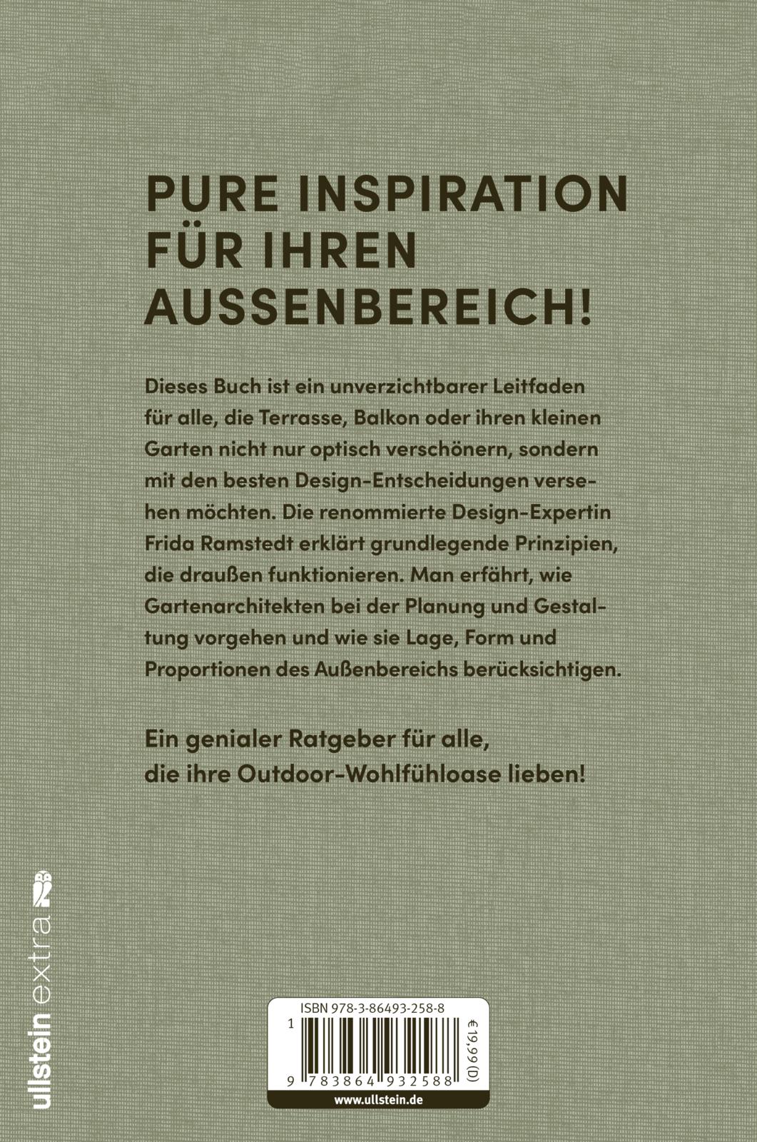 Rückseitencover Design für Draußen