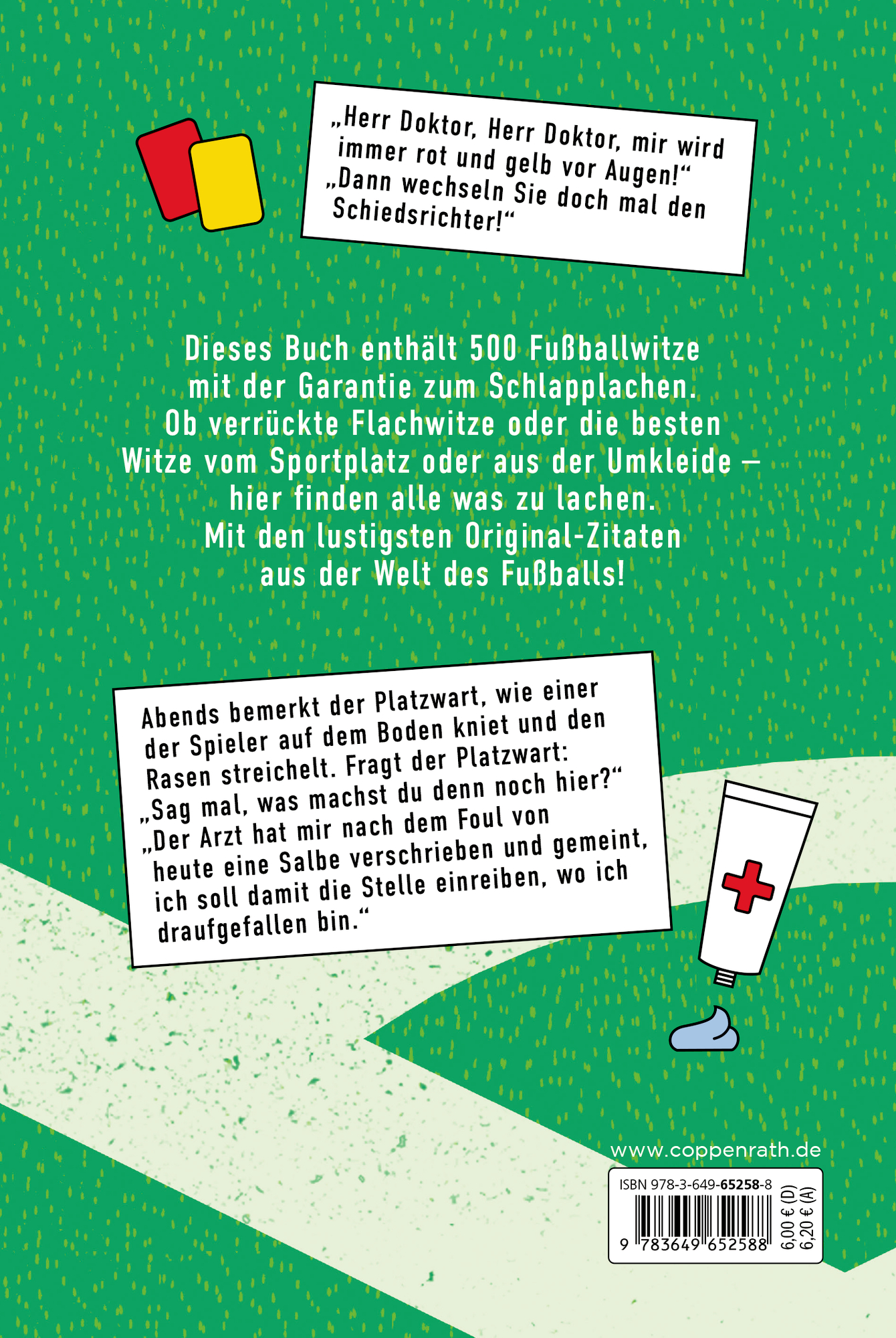 Rückseitencover 500 Fußball-Witze