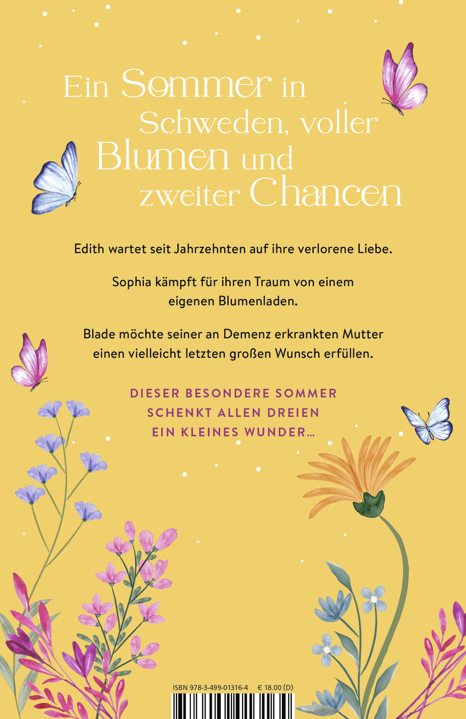 Rückseitencover Sommer, Glück und Ringelblumen
