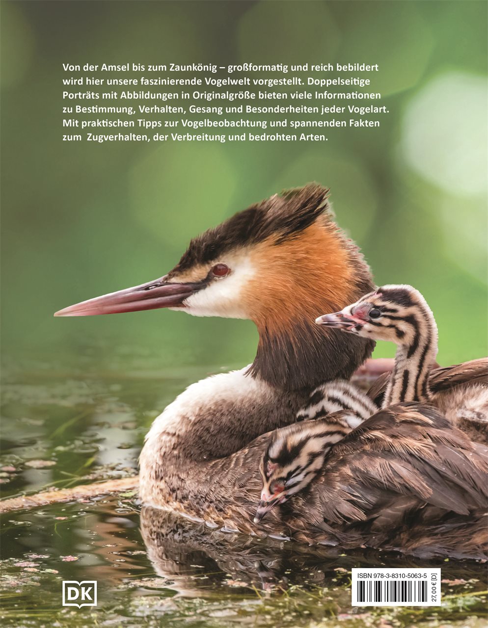 Rückseitencover Heimische Vögel lebensgroß