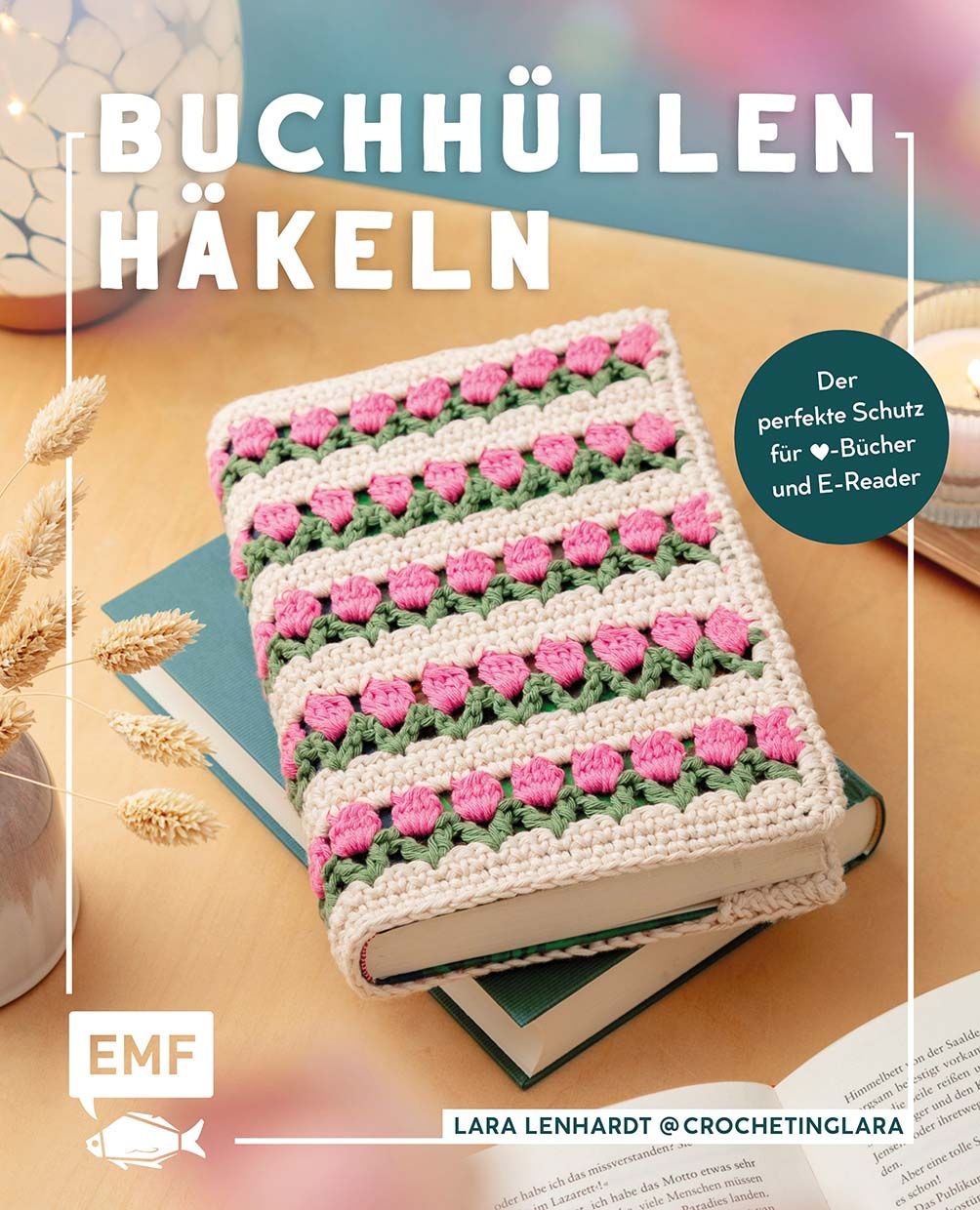 Gesamtes Coverbild Buchhüllen häkeln – mit crochetinglara