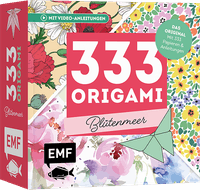 Vorderes Coverbild 333 Origami – Blütenmeer – Florales Faltvergnügen für Blumen-Fans