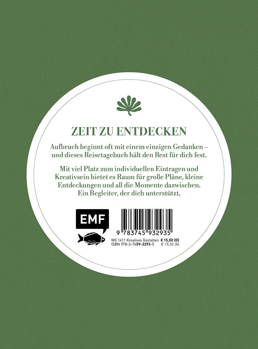 Rückseitencover Discover – Mein Reisetagebuch