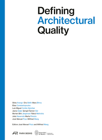 Vorderes Coverbild Defining Architectural Quality