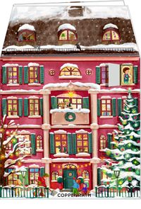 Vorderes Coverbild Aufstell-Adventskalender – Mein buntes Weihnachtshaus