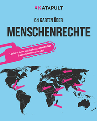 Vorderes Coverbild 64 Karten über Menschenrechte